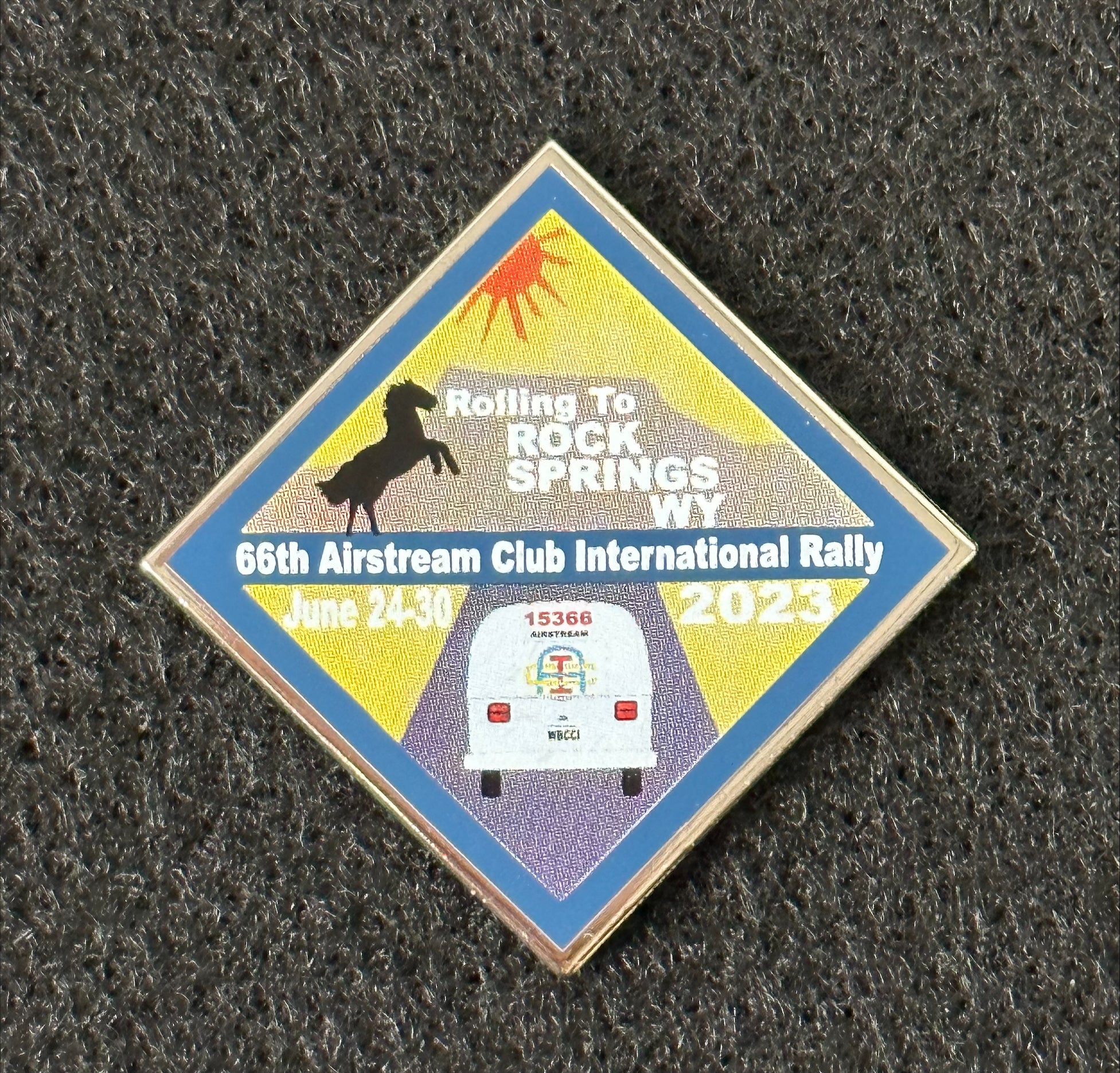 2023 International Rally Rock Springs Pin