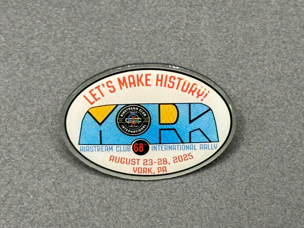 2025 International Rally York Pin