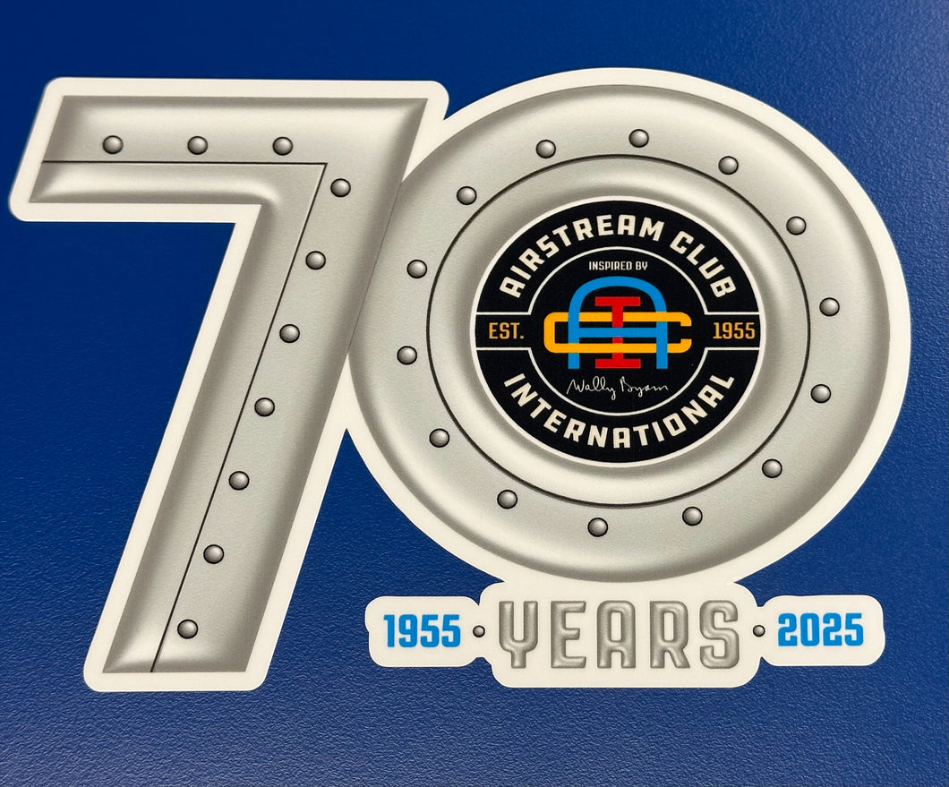 70th Anniversary Limited Edition Decal
