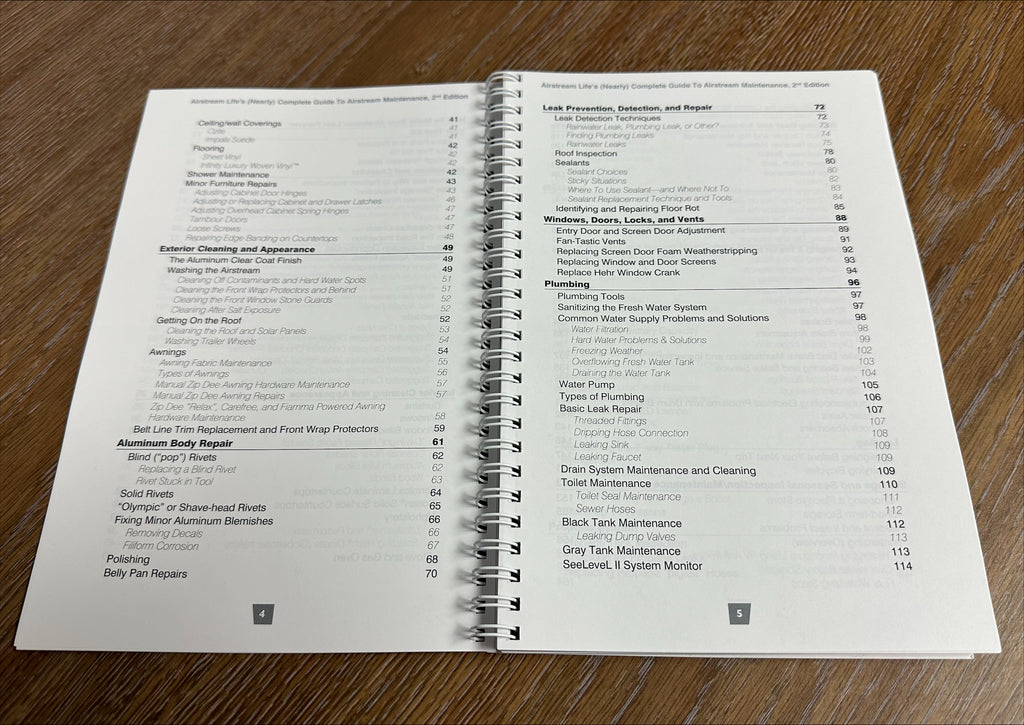 The (nearly) Complete Guide to Airstream Maintenance