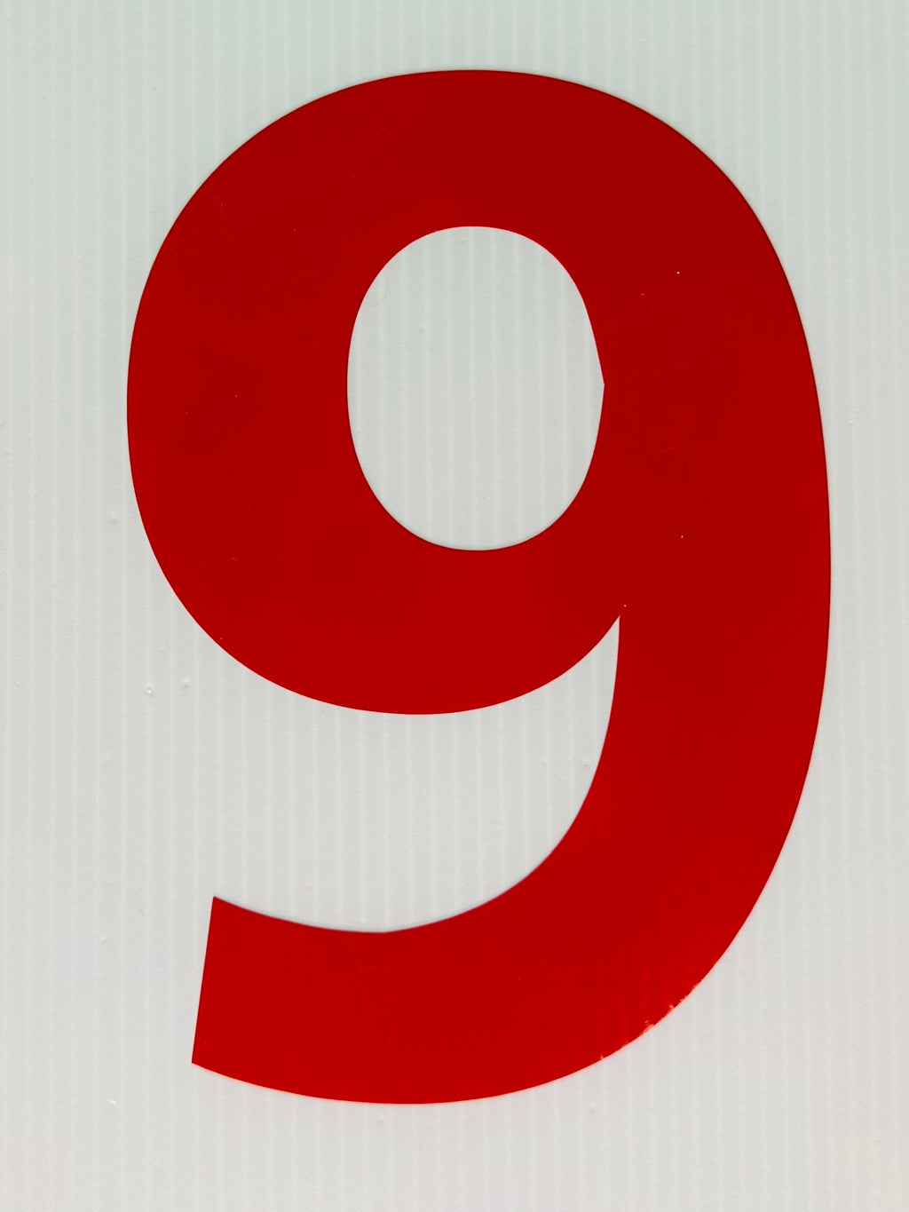 Single Big Red Numbers