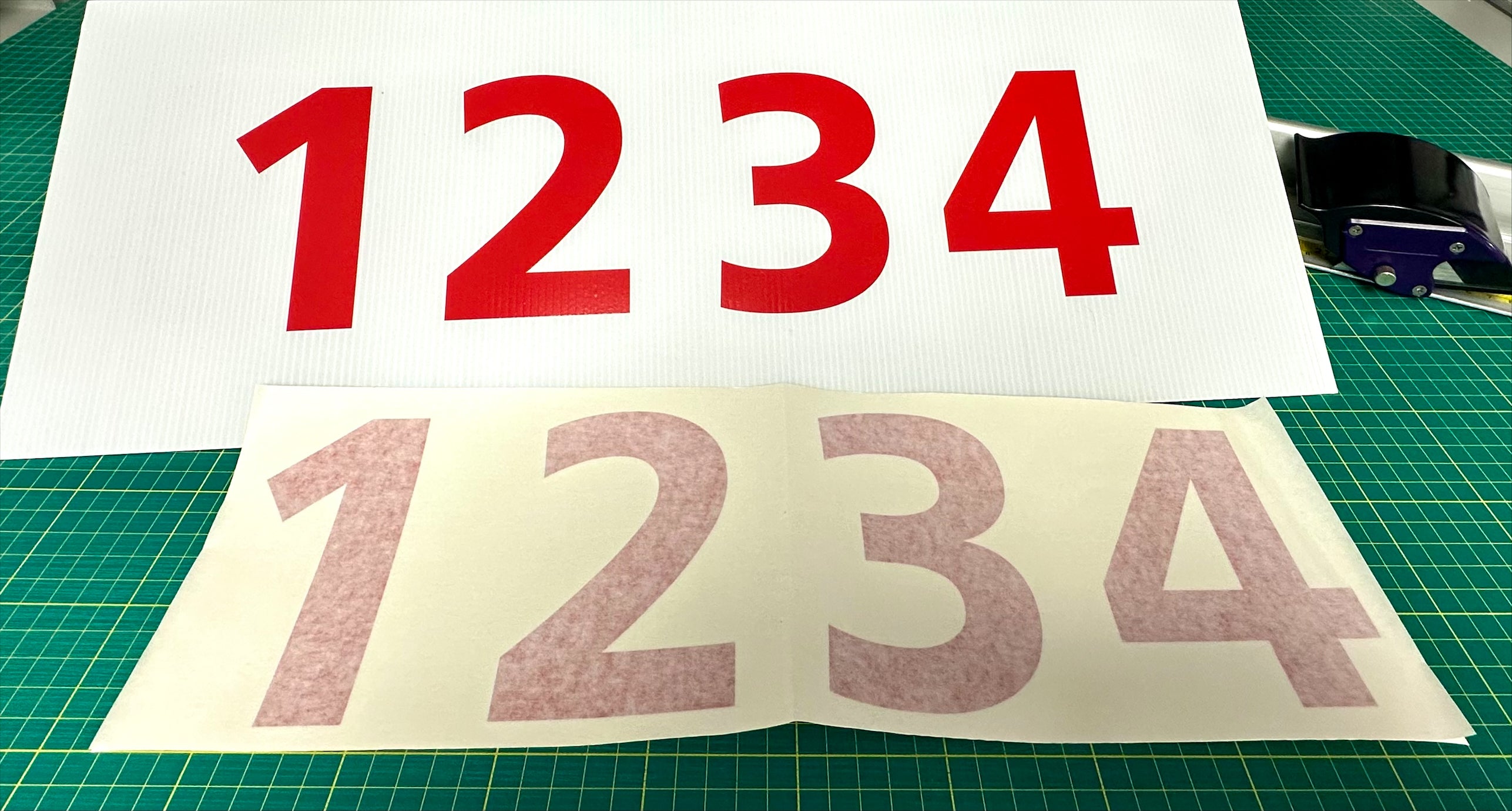 Set of 4 Digit Membership Numbers