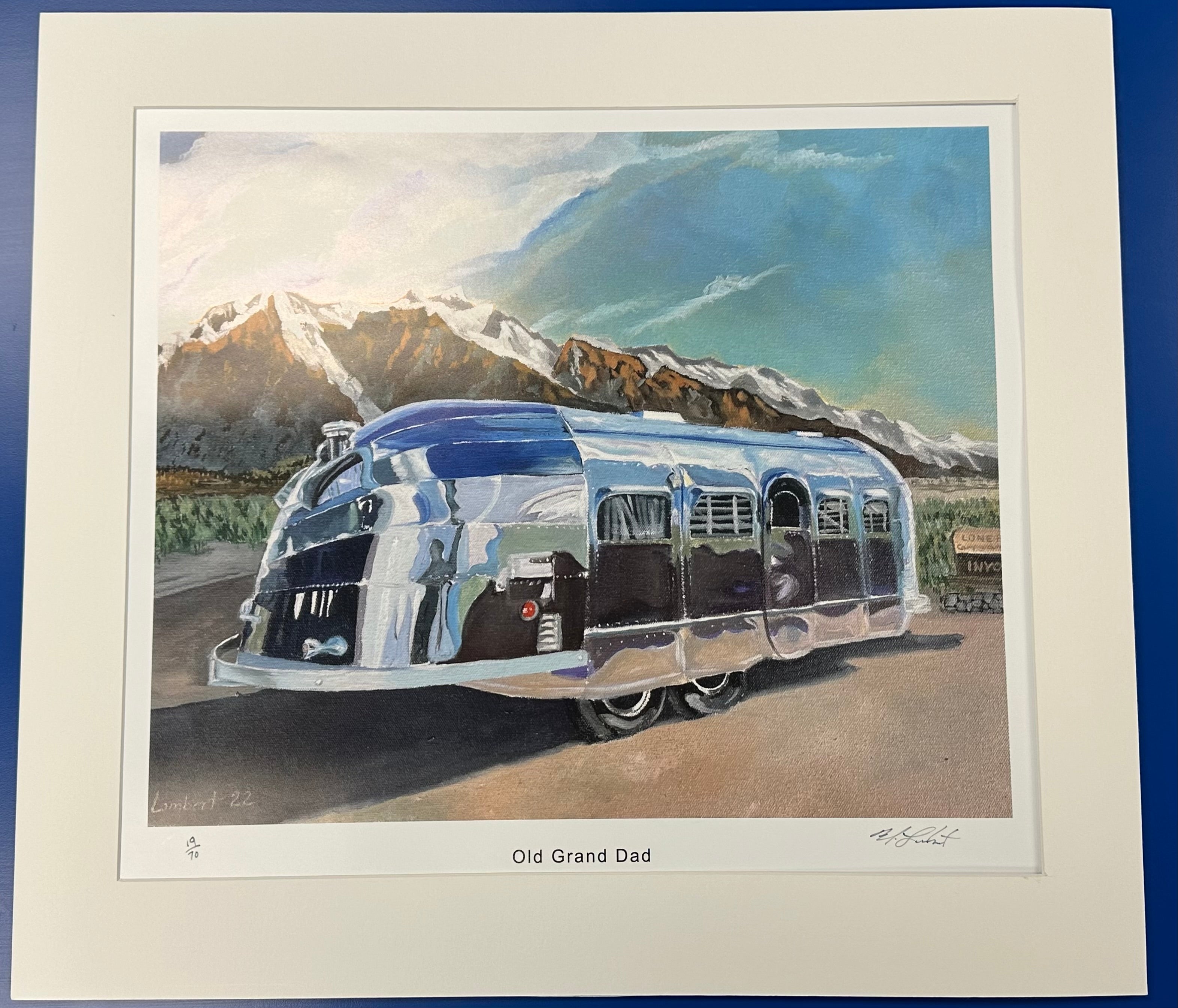 "Old Grand Dad" Limited Edition Print by Michael Lambert