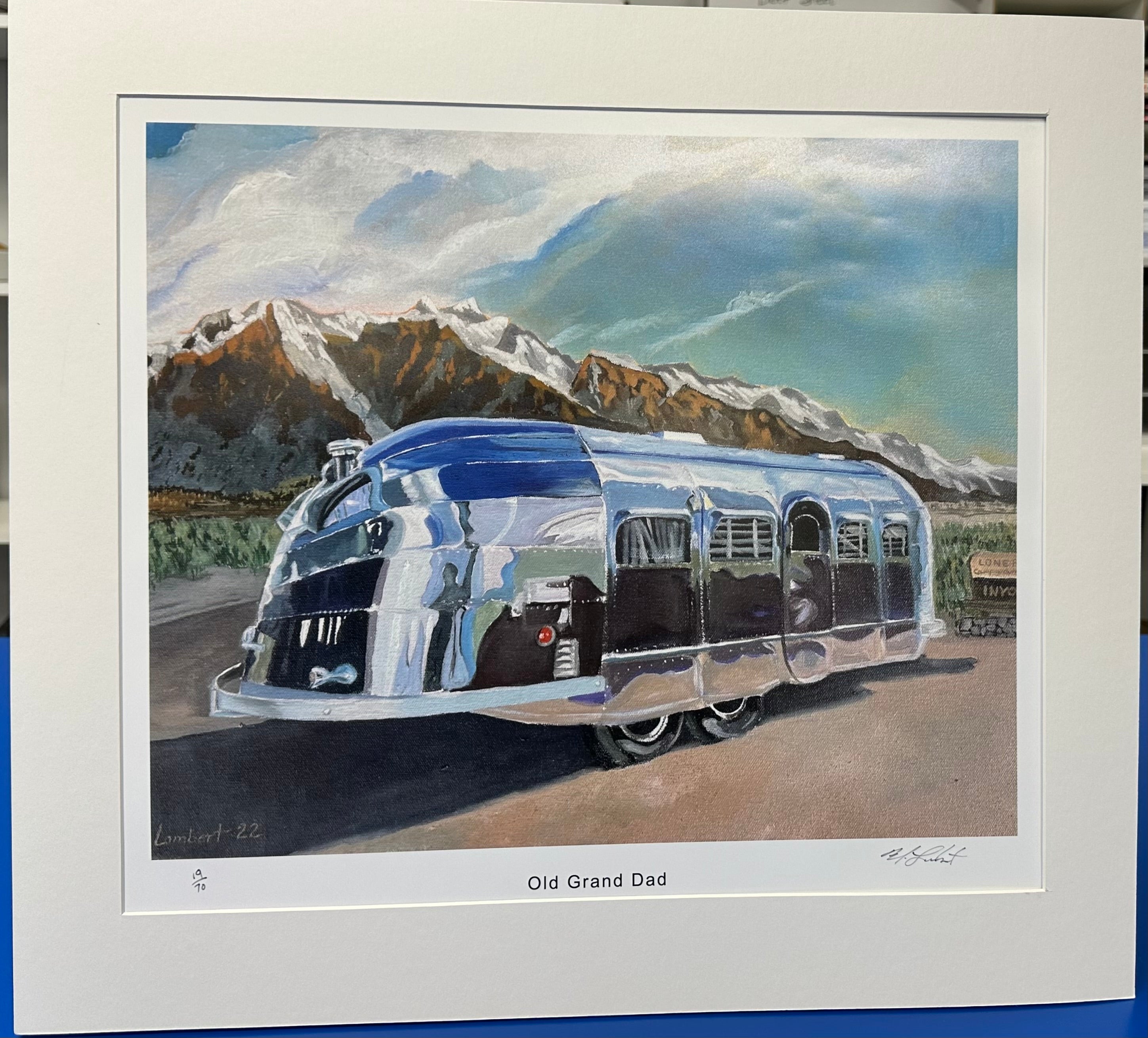 "Old Grand Dad" Limited Edition Print by Michael Lambert