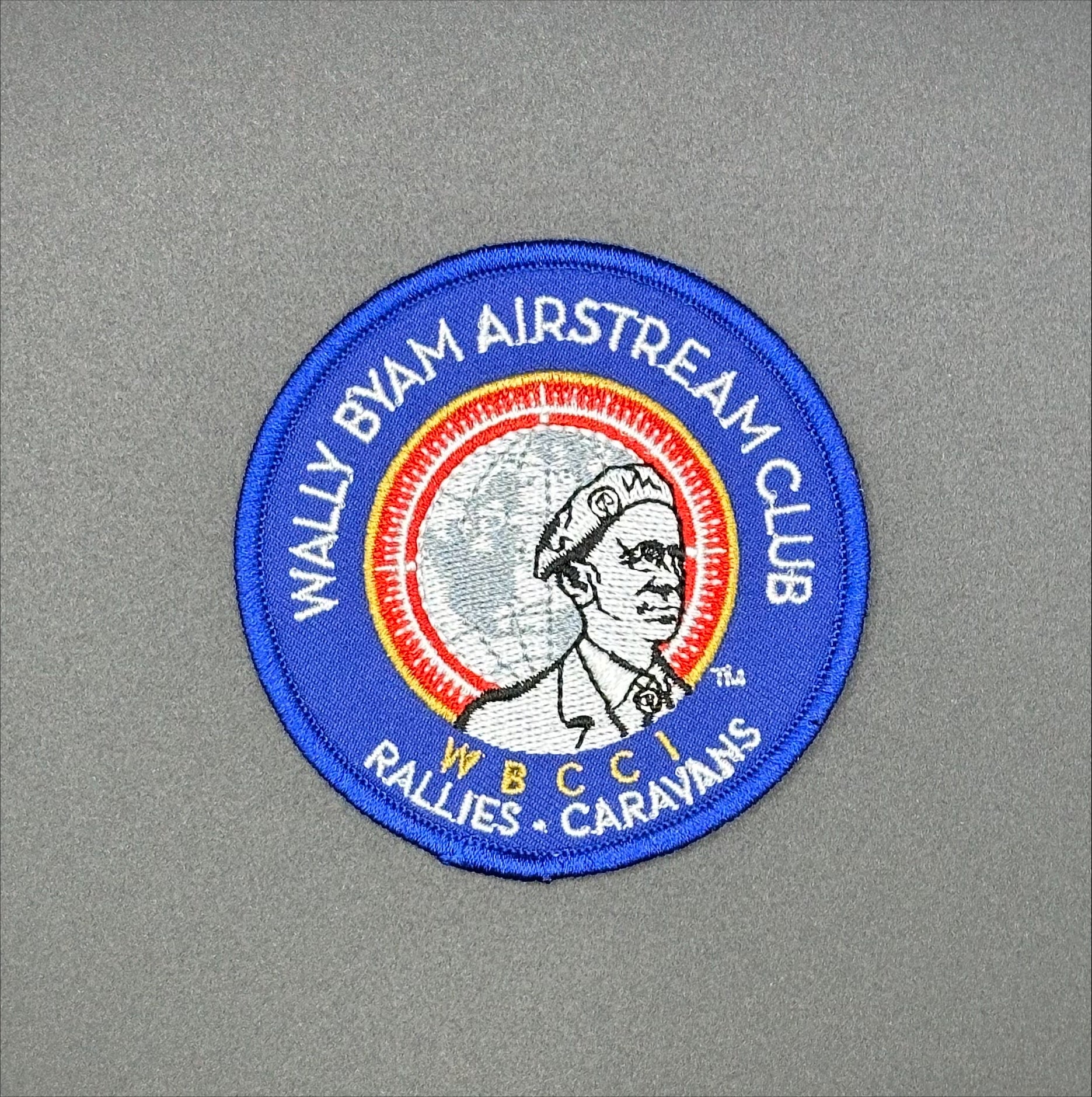3" Blue WBAC Patch