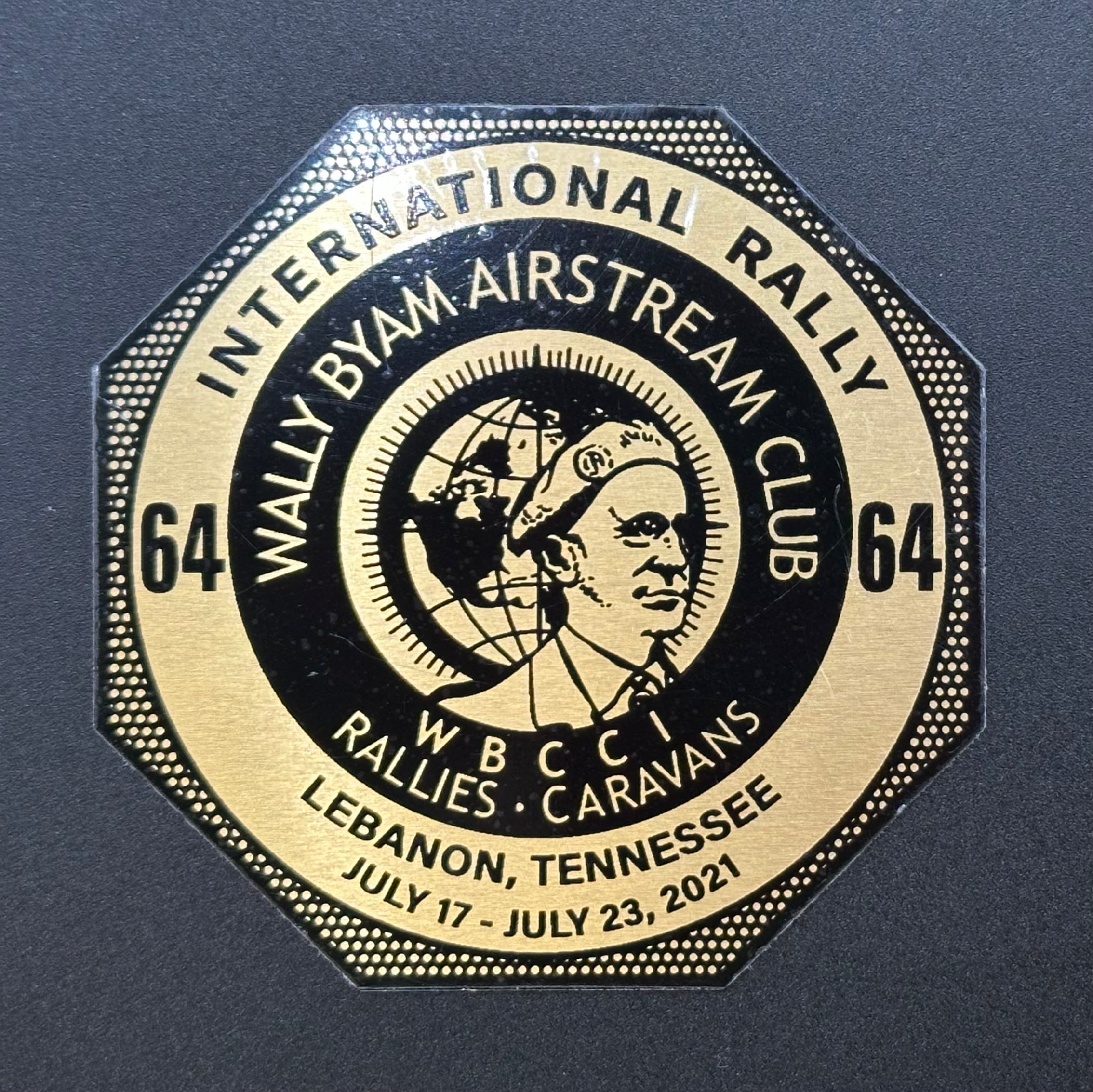 International Rally Plaque