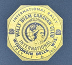 International Rally Plaque