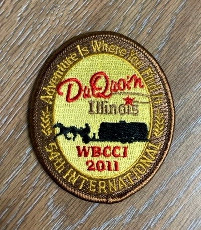 2011 International Rally DuQuoin Heat Sealed Patch