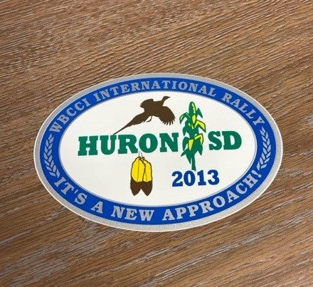 2013 International Rally Huron Decal