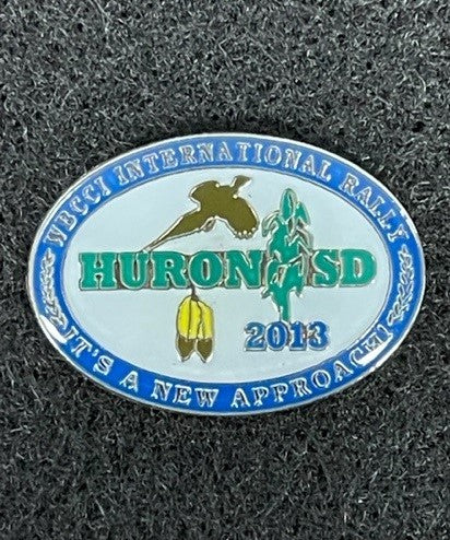 2013 International Rally Huron Pin