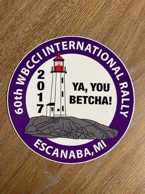 2017 International Rally Escanaba Decal