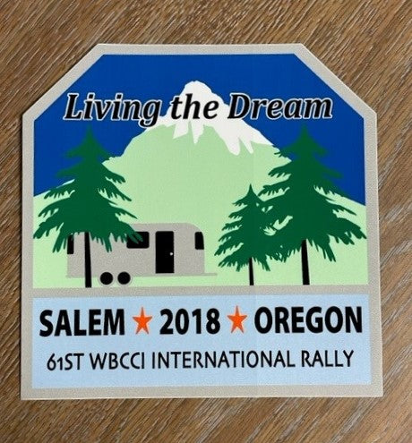 2018 International Rally Salem Decal