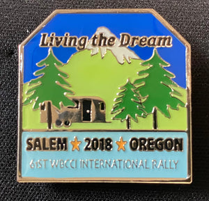 2018 International Rally Salem Pin