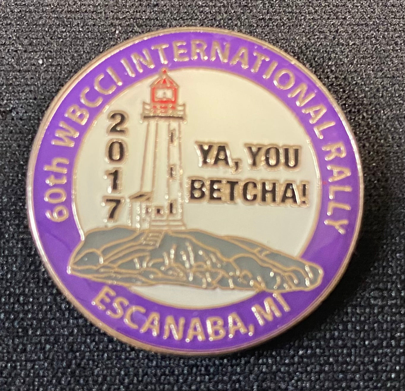 2017 International Rally Escanaba Pin
