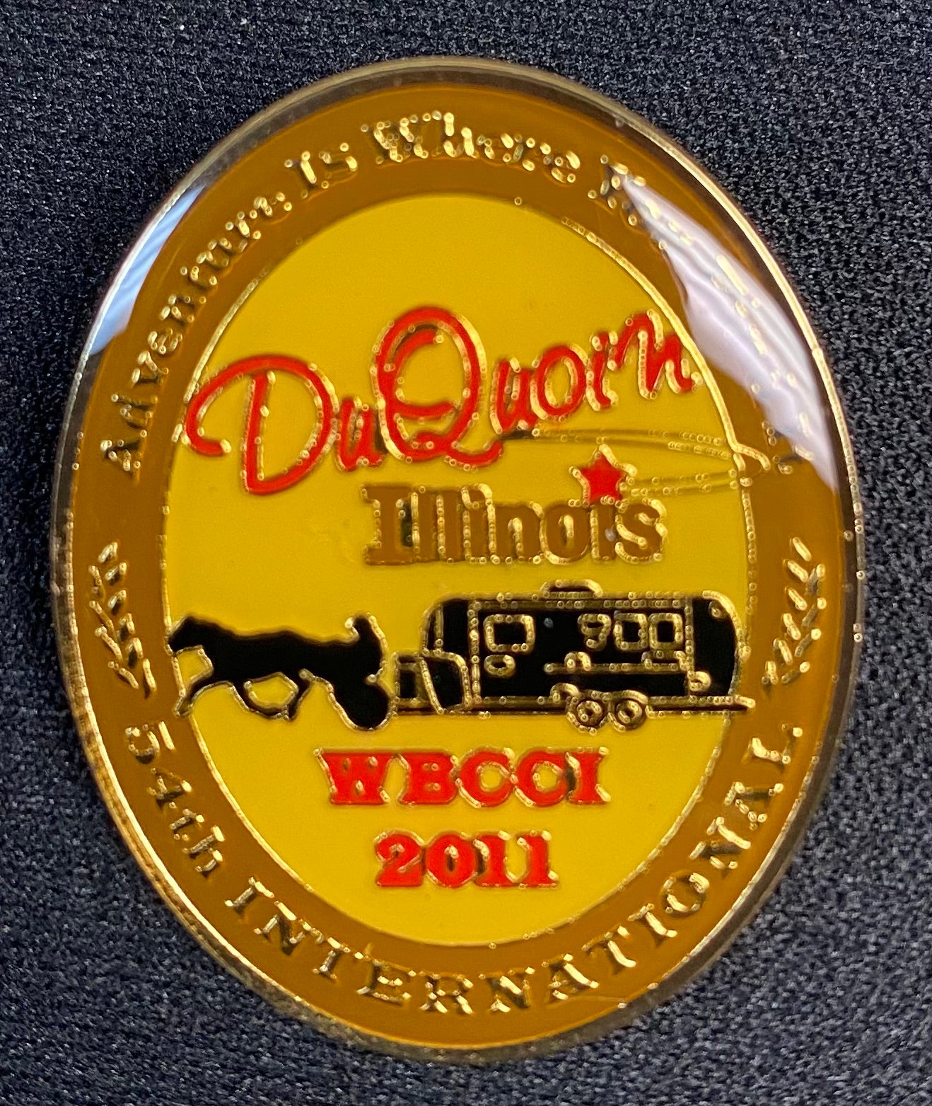 2011 International Rally DuQuoin Pin