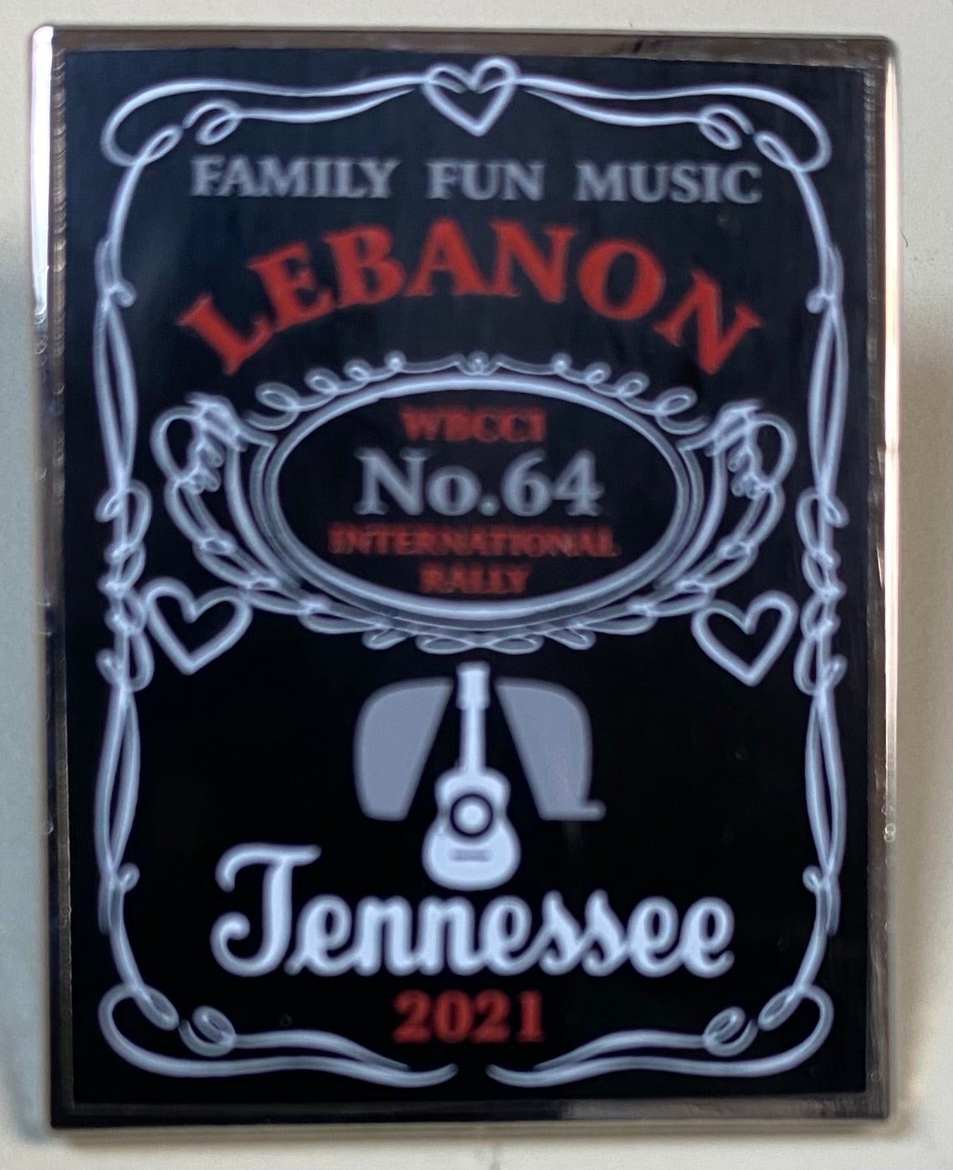 2021 International Rally Lebanon Pin