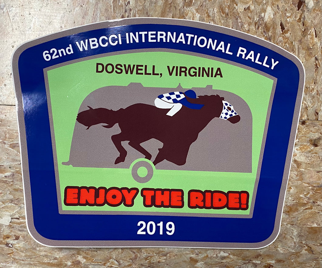 2019 International Rally Doswell Decal